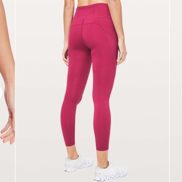 Lululemon Fast & Free 7/8 Tight II *Nulux 25"
Violet Red - Picture 1 of 11